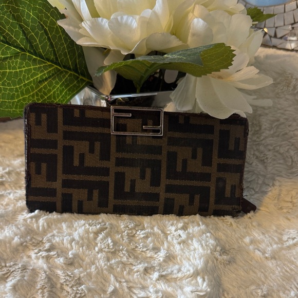 Fendi Brown Wallet - Picture 1 of 5